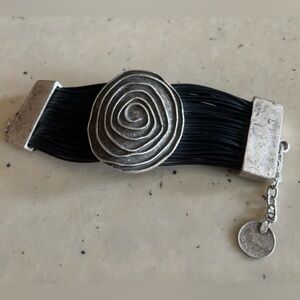 Modern Abstract Cuff Bracelet